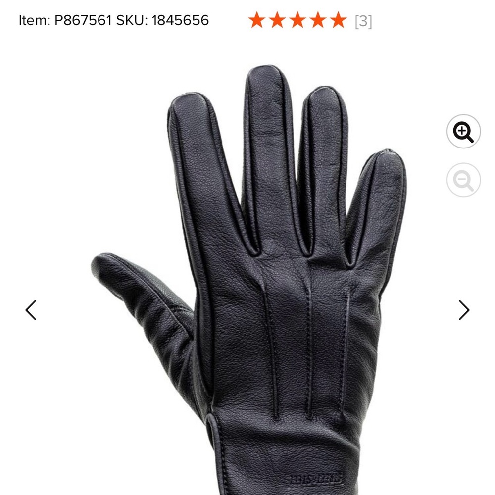 Women’s leather gloves - NWOT, XS